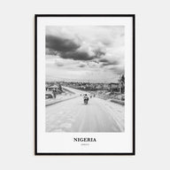 Nigeria Portrait B&W No 3 Poster