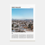 Noe Valley Travel Color Poster