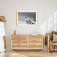 Noosa Heads Landscape B&W Poster