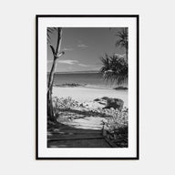 Noosa Heads Photo B&W Poster