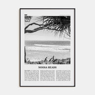 Noosa Heads Travel B&W No 1 Poster