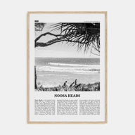 Noosa Heads Travel B&W No 1 Poster