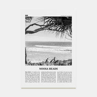 Noosa Heads Travel B&W No 1 Poster