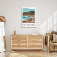 Noosa Heads Travel Color Poster