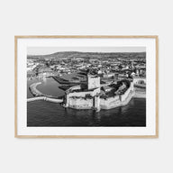 Norman Landscape B&W Poster