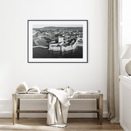 Norman Landscape B&W Poster