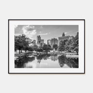 North Carolina Landscape B&W Poster