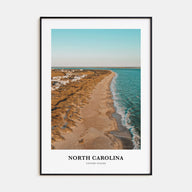 North Carolina Portrait Color No 2 Poster