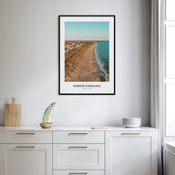 North Carolina Portrait Color No 2 Poster