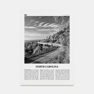 North Carolina Travel B&W No 3 Poster