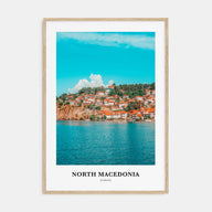 North Macedonia Portrait Color Poster