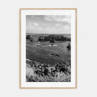 Northern California Photo B&W Poster