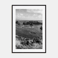 Northern California Photo B&W Poster
