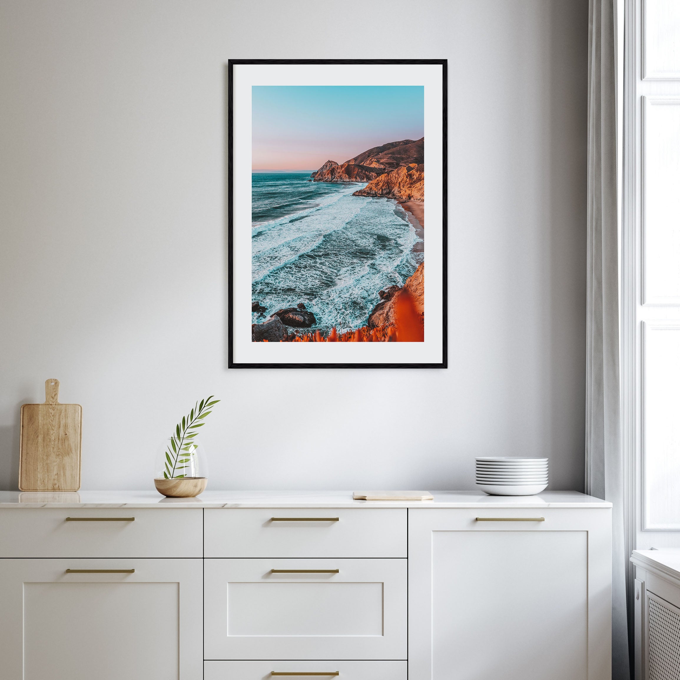 Northern California Photo Color Poster