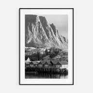 Norway Photo B&W Poster