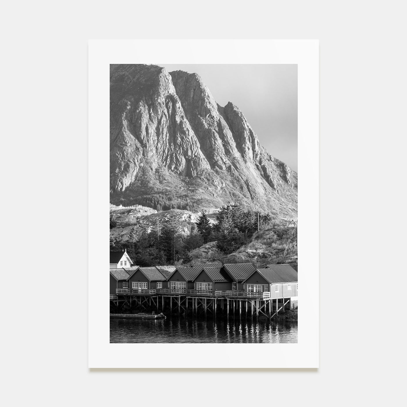 Norway Photo B&W Poster
