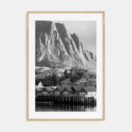 Norway Photo B&W Poster