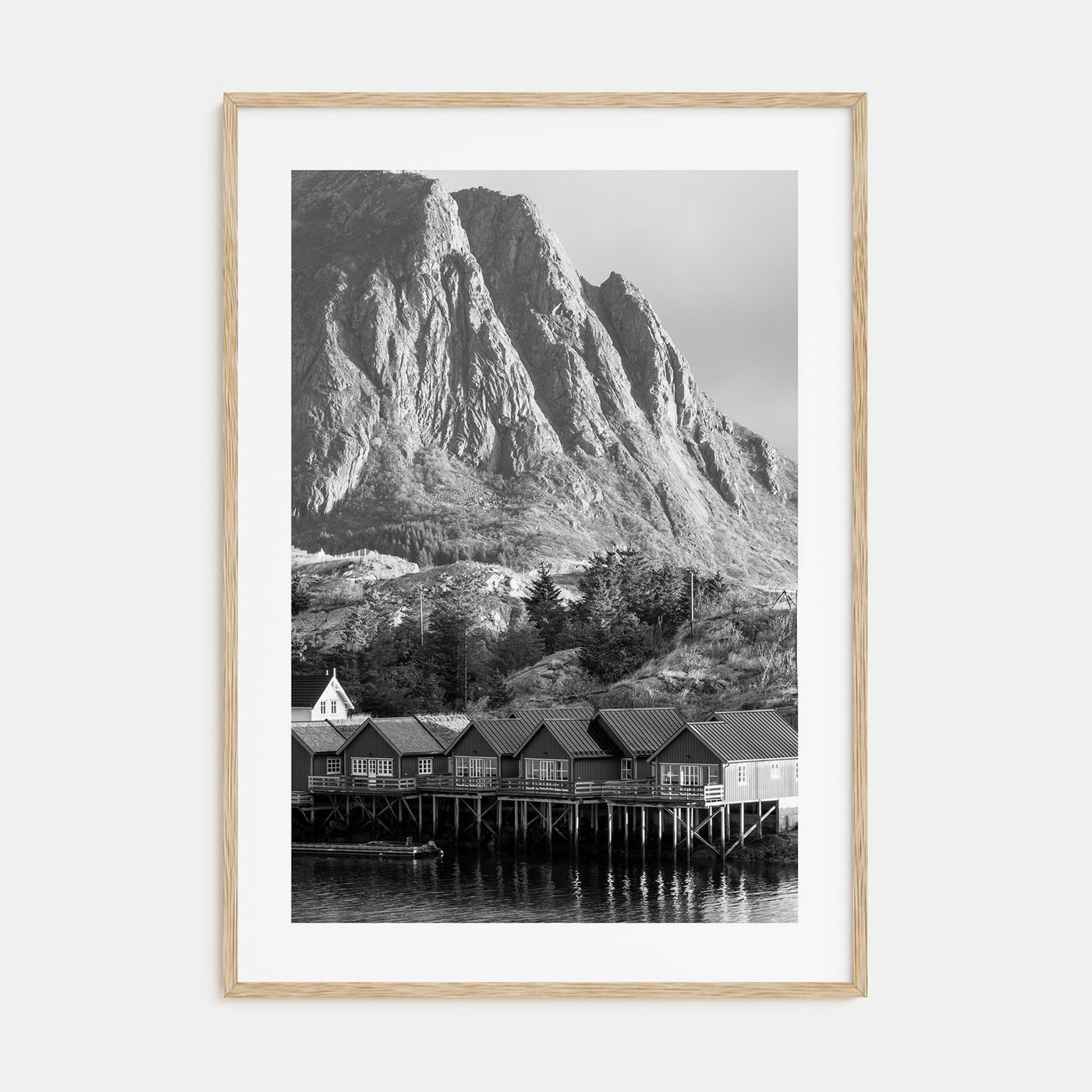 Norway Photo B&W Poster