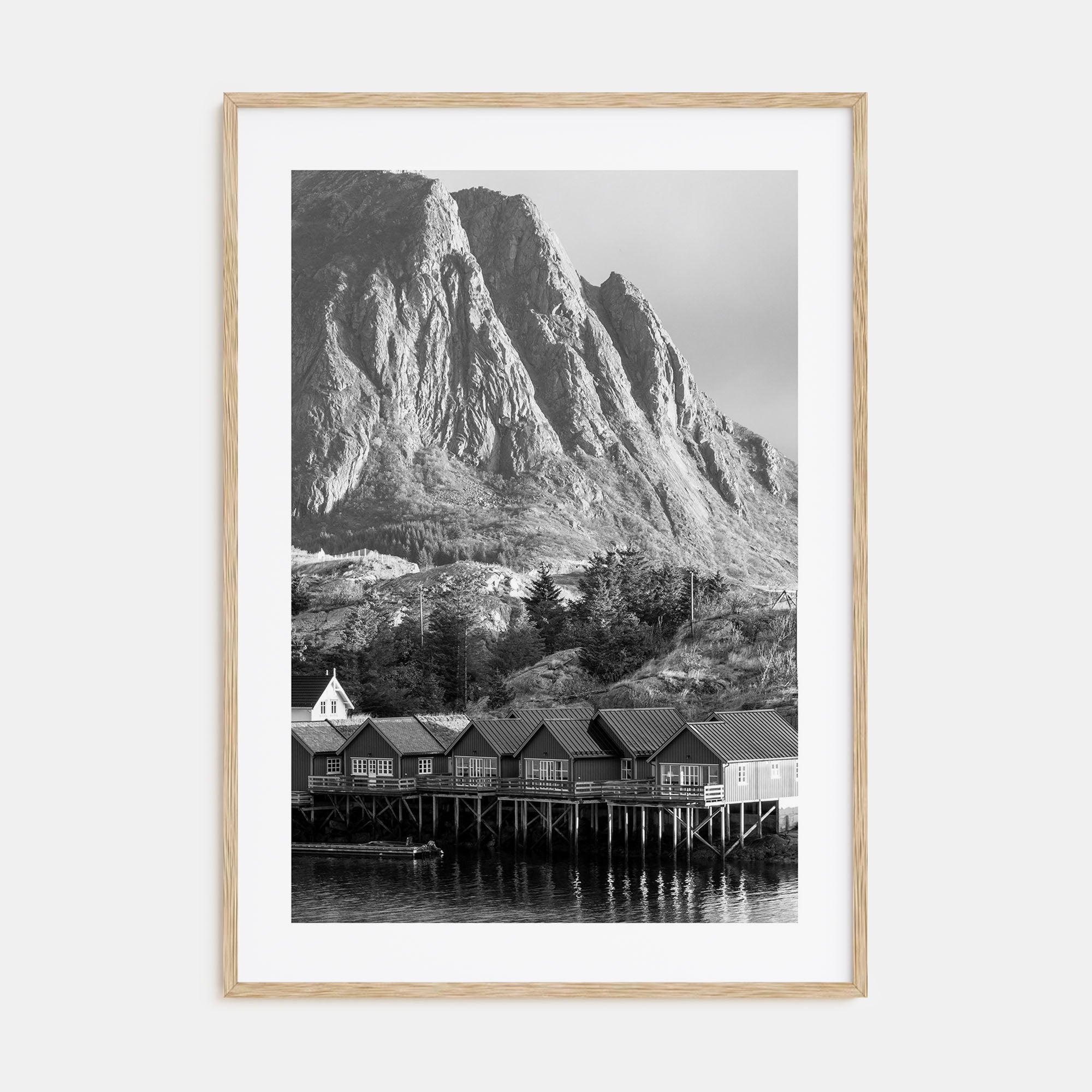 Norway Photo B&W Poster