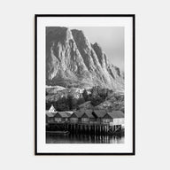 Norway Photo B&W Poster