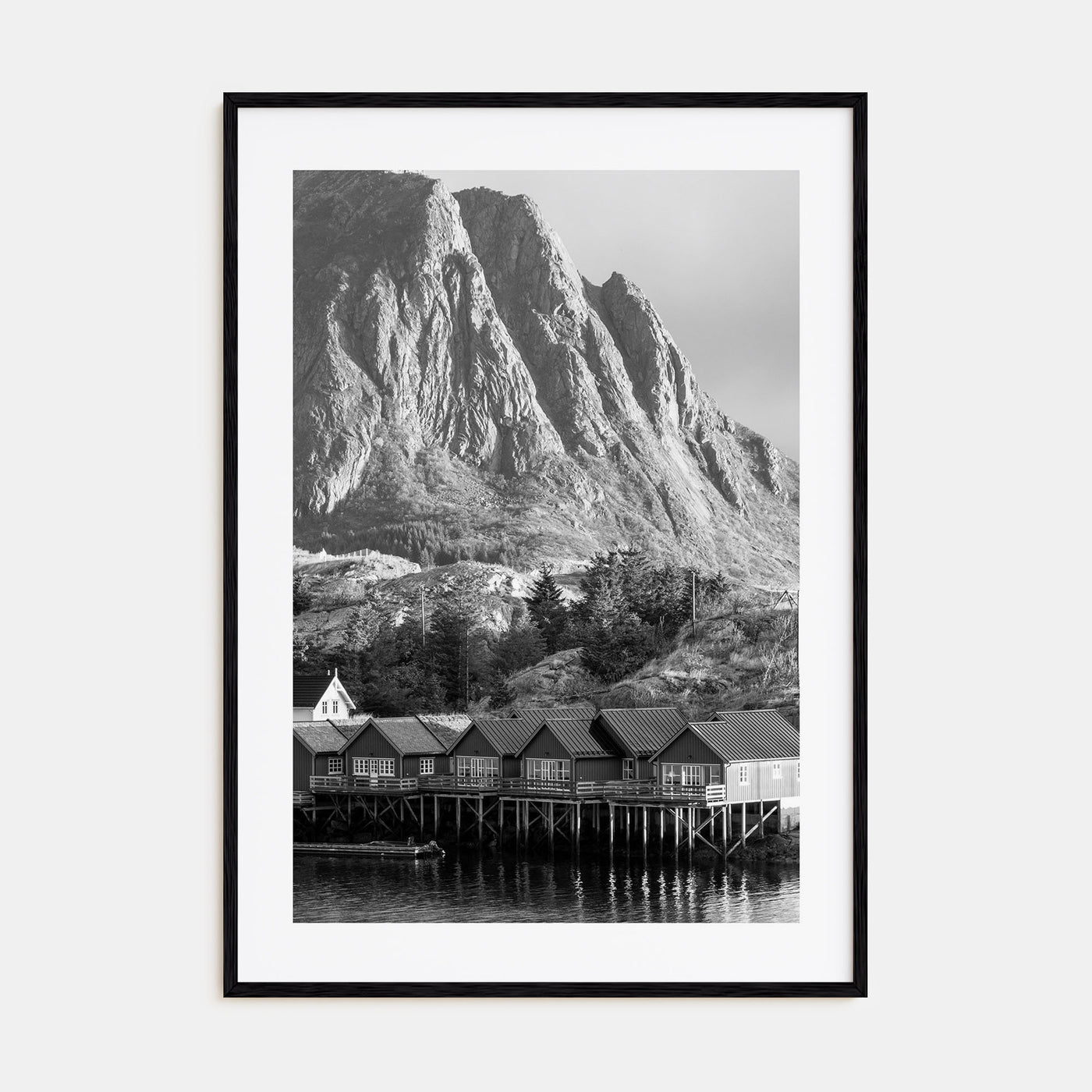 Norway Photo B&W Poster