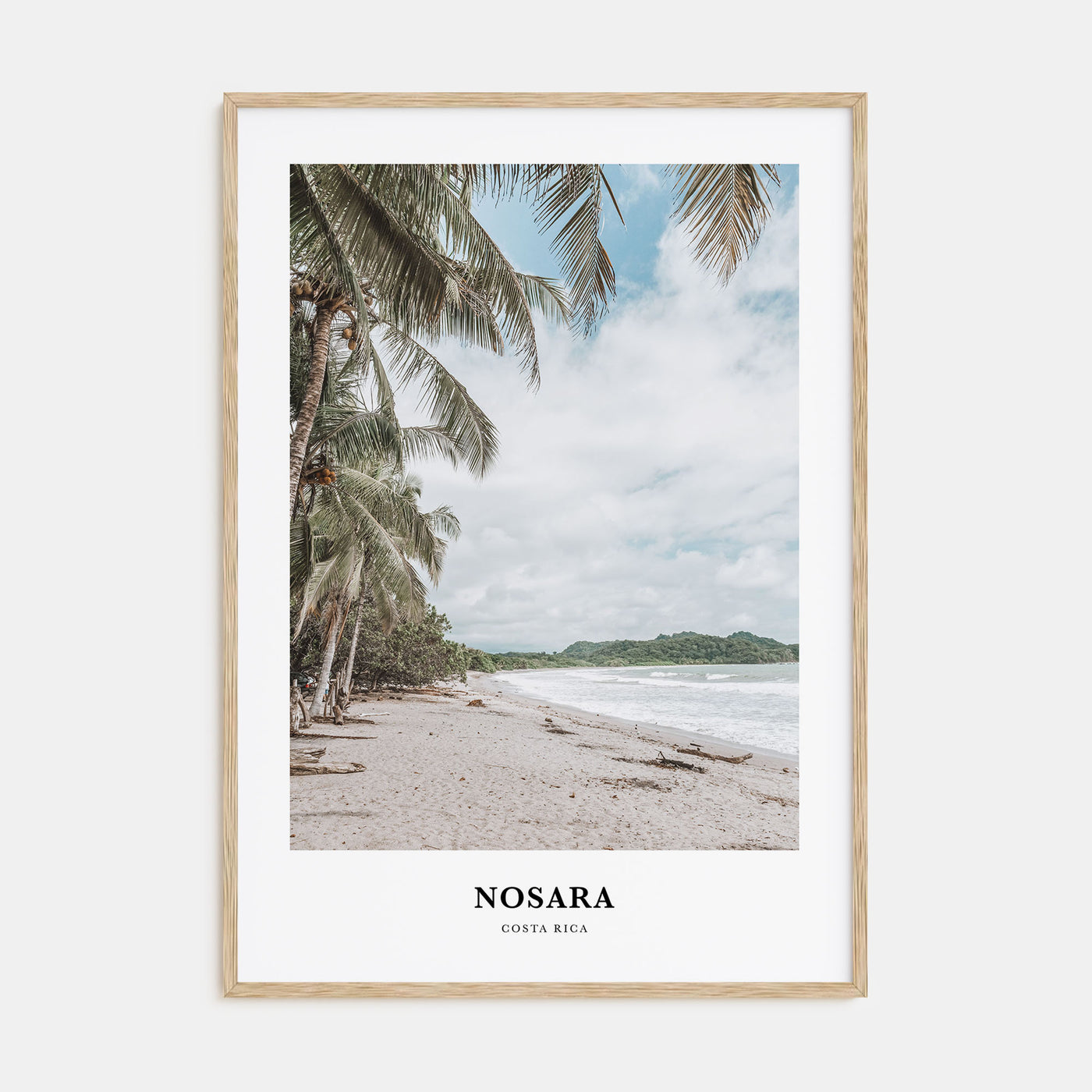 Nosara Portrait Color Poster