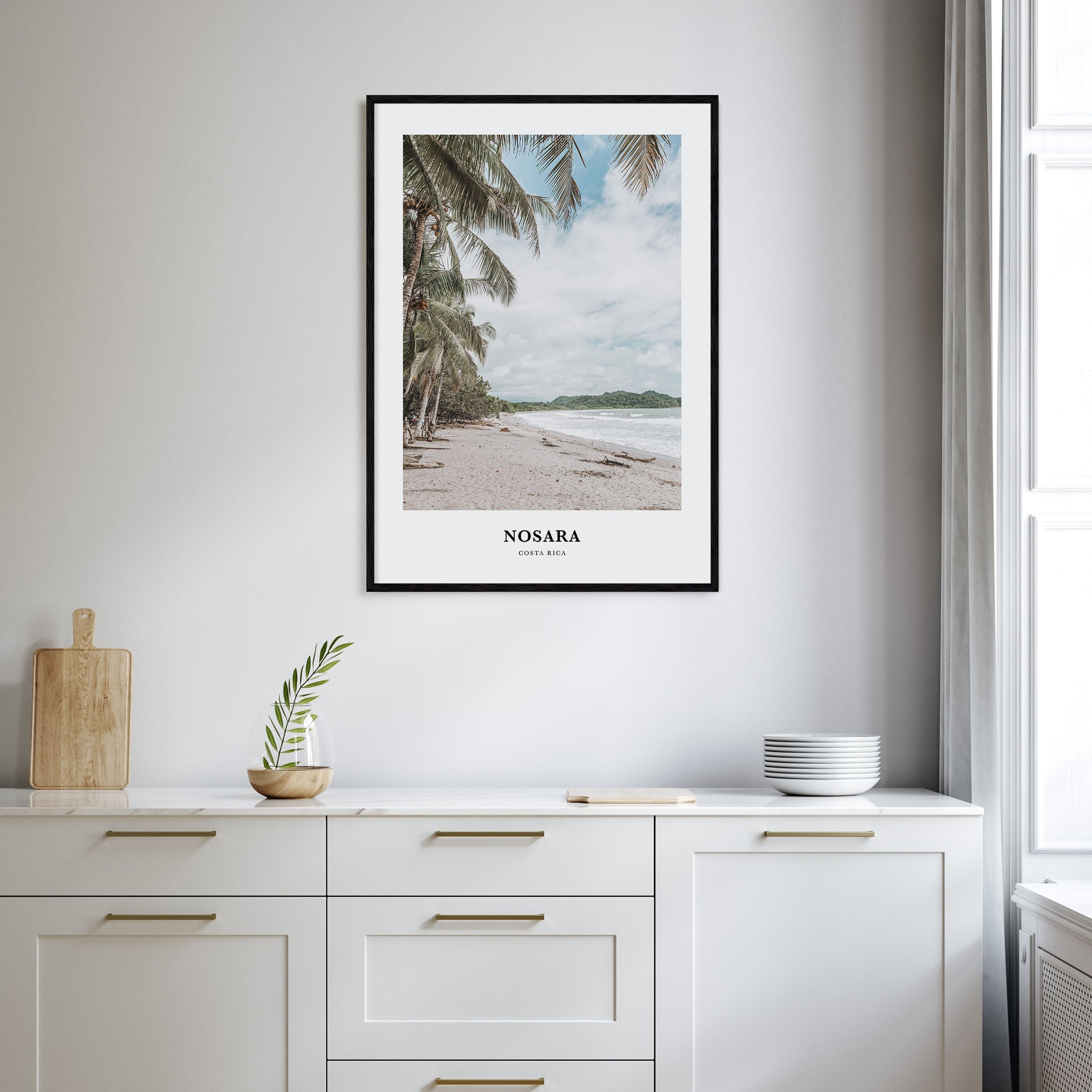 Nosara Portrait Color Poster