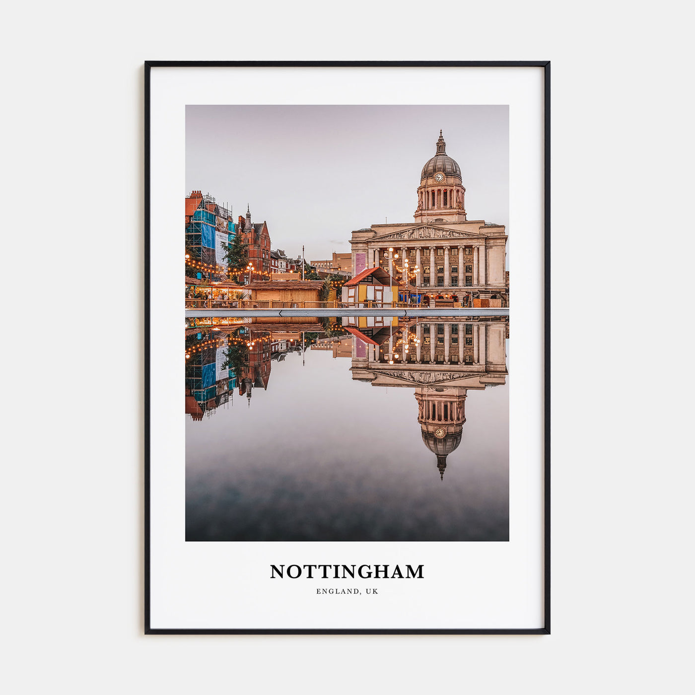 Nottingham Portrait Color Poster