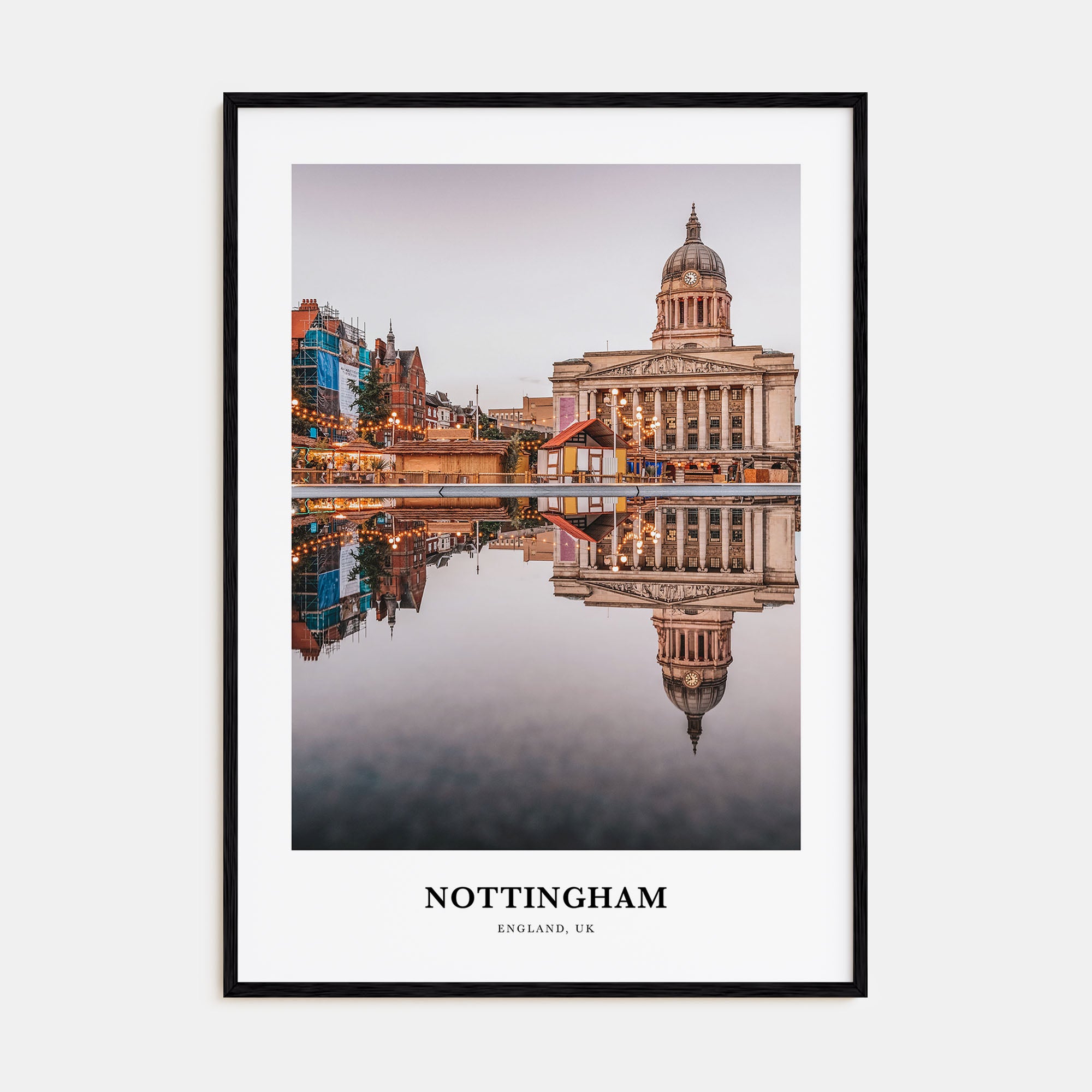 Nottingham Portrait Color Poster