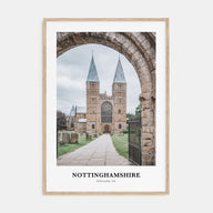 Nottinghamshire Portrait Color Poster