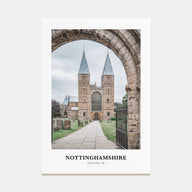 Nottinghamshire Portrait Color Poster
