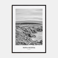 Nova Scotia Portrait B&W Poster