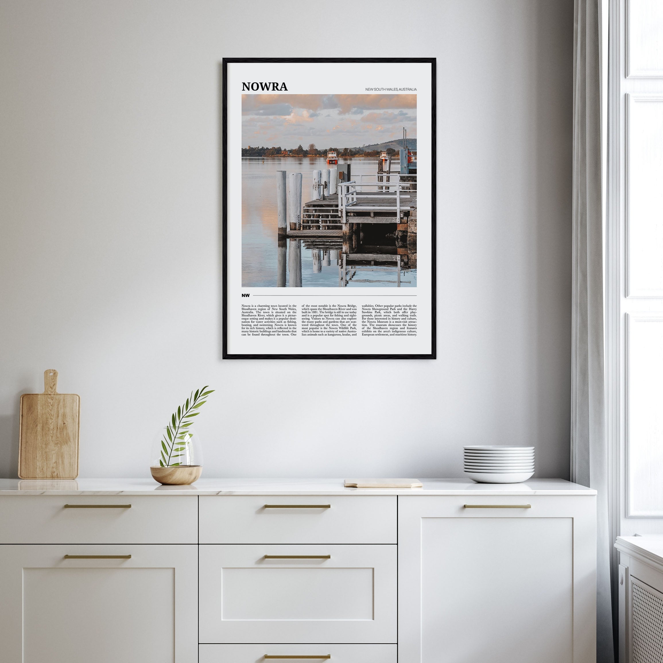 Nowra Travel Color Poster