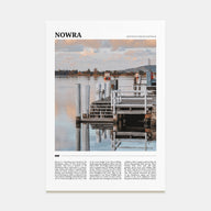 Nowra Travel Color Poster