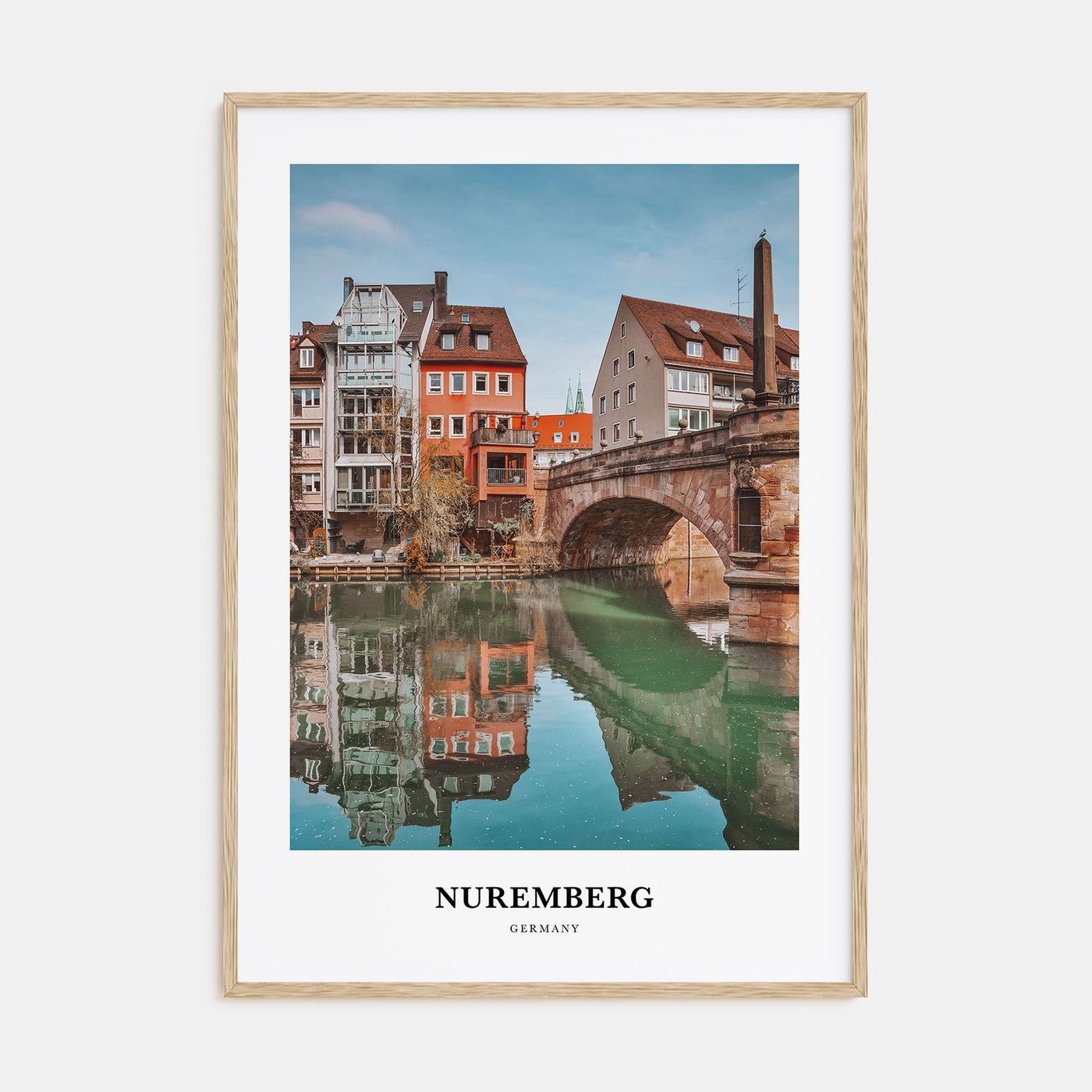 Nuremberg Portrait Color Poster
