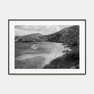 O‘ahu Landscape B&W Poster