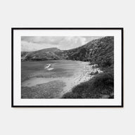 O‘ahu Landscape B&W Poster