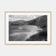 O‘ahu Landscape B&W Poster