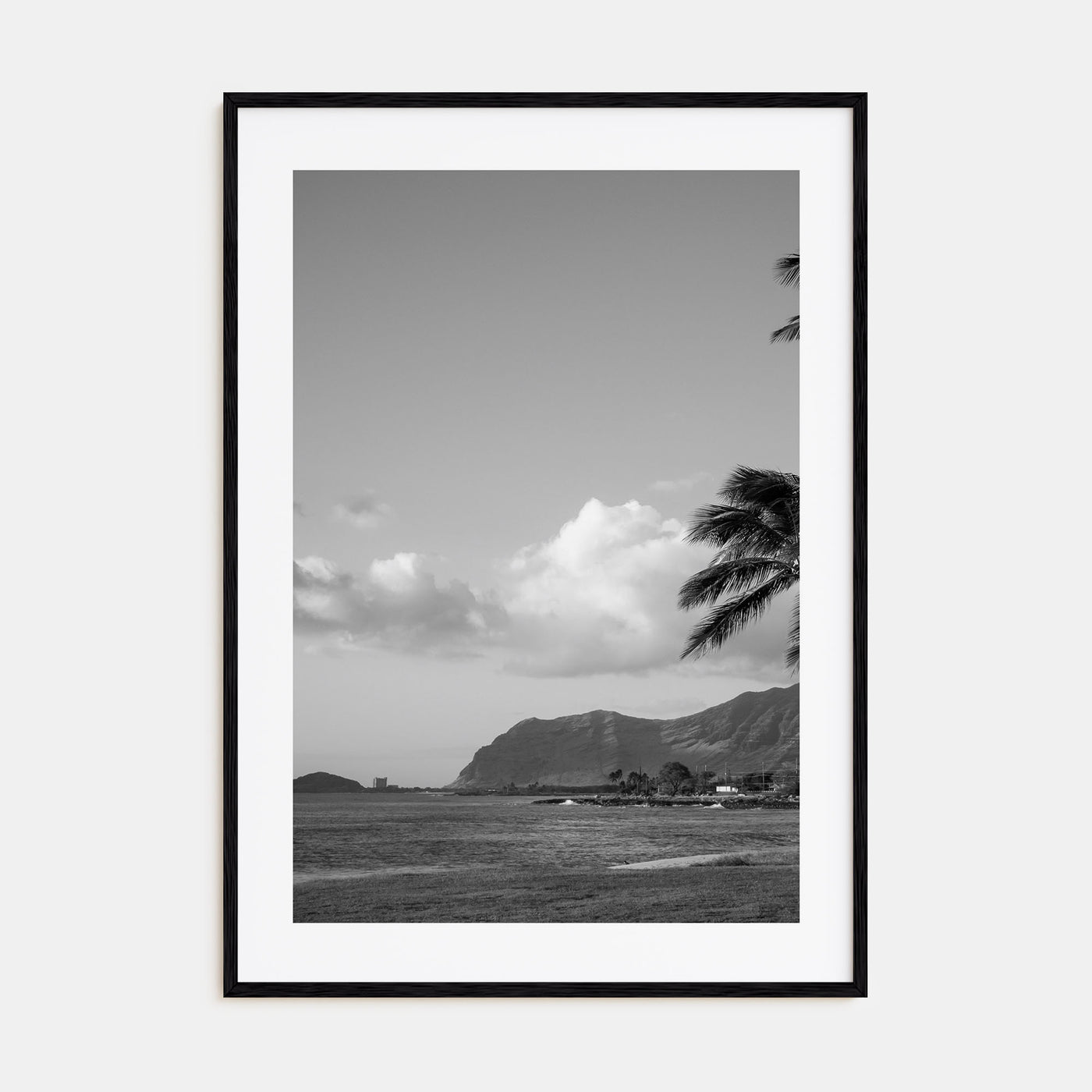 O‘ahu Photo B&W No 1 Poster