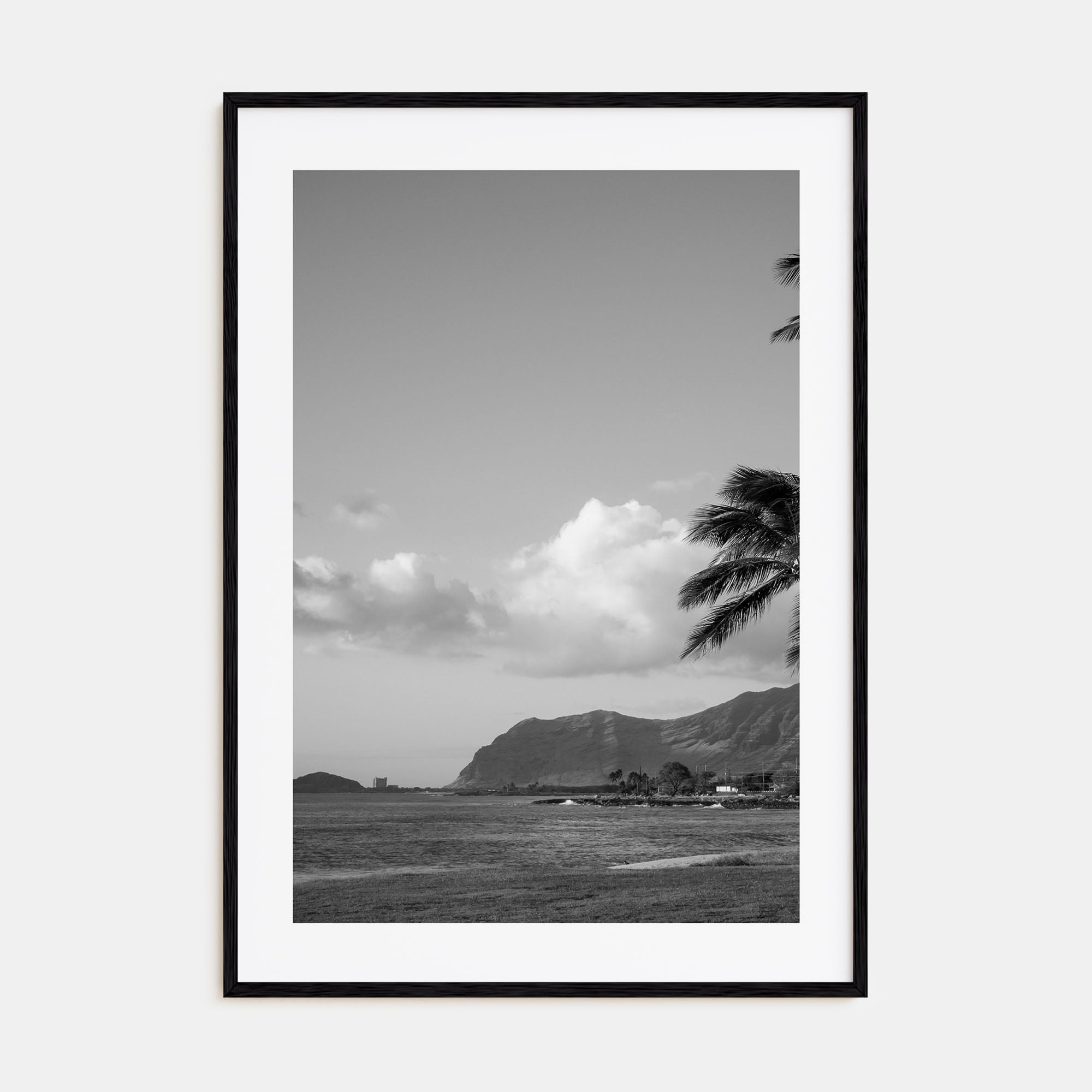 O‘ahu Photo B&W No 1 Poster