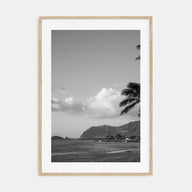 O‘ahu Photo B&W No 1 Poster