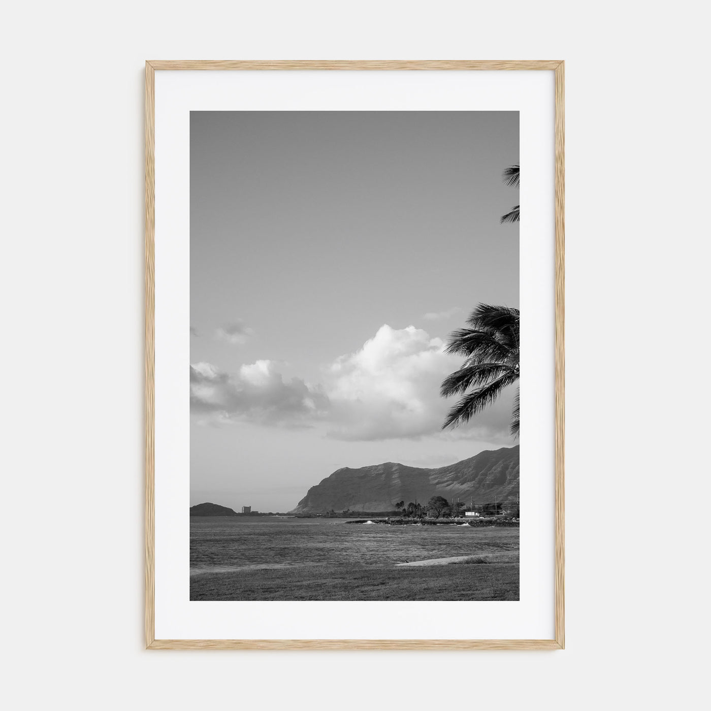 O‘ahu Photo B&W No 1 Poster