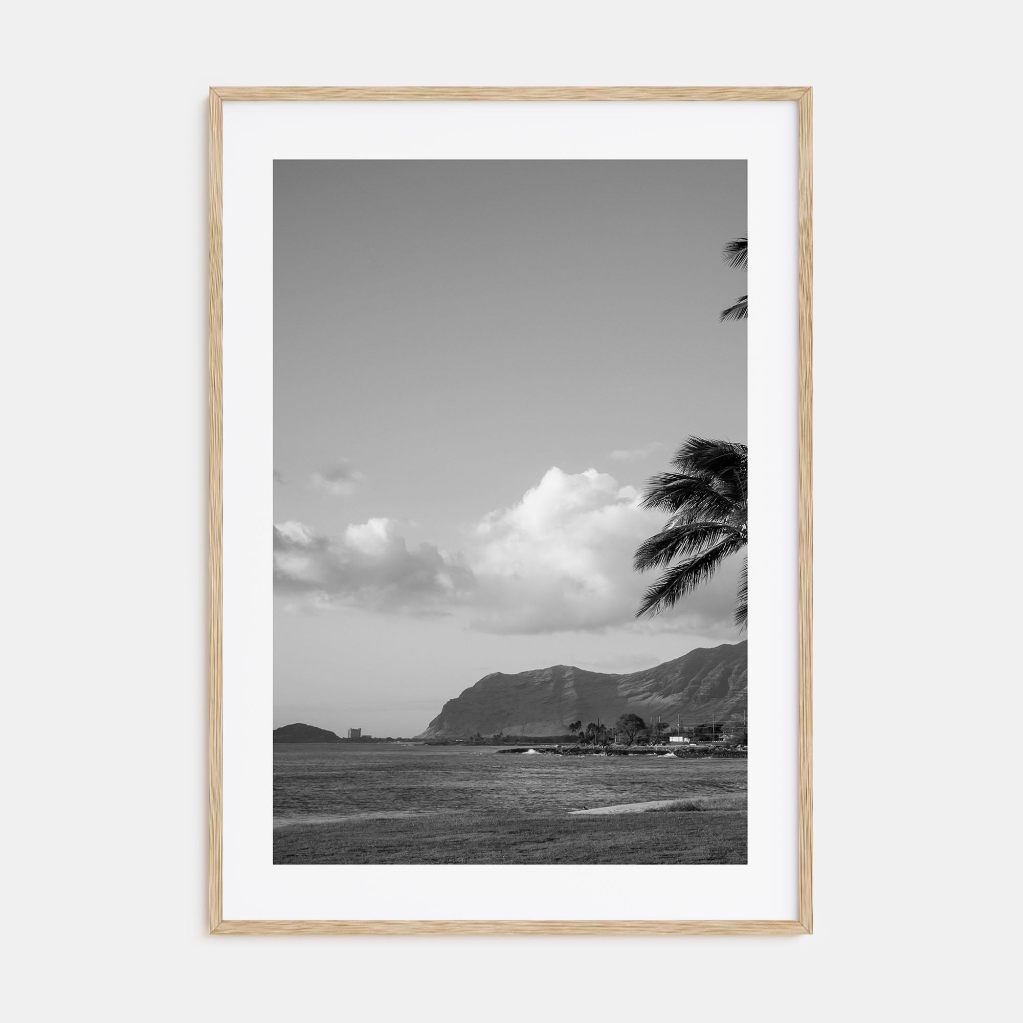 O‘ahu Photo B&W No 1 Poster