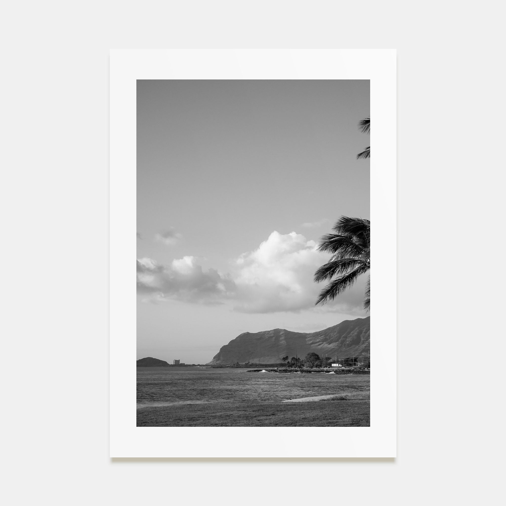O‘ahu Photo B&W No 1 Poster
