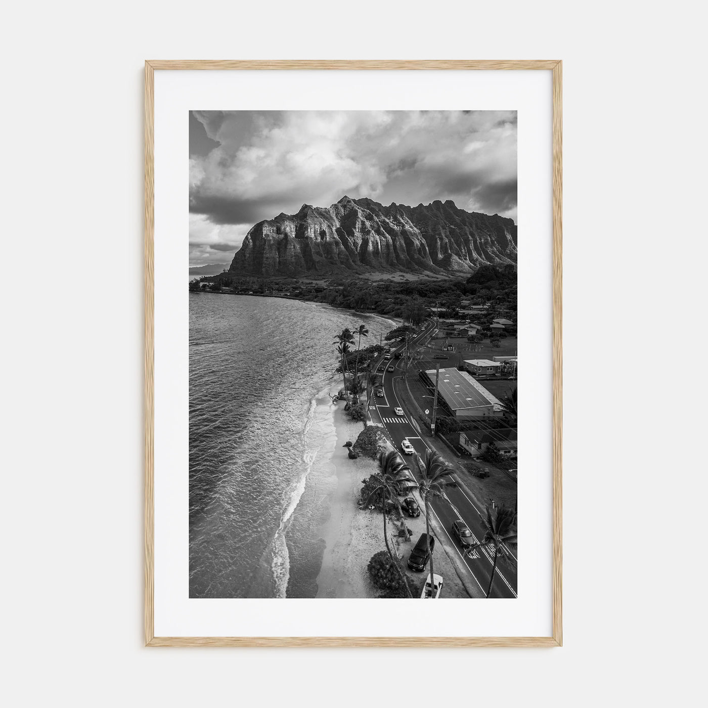 O‘ahu Photo B&W No 3 Poster