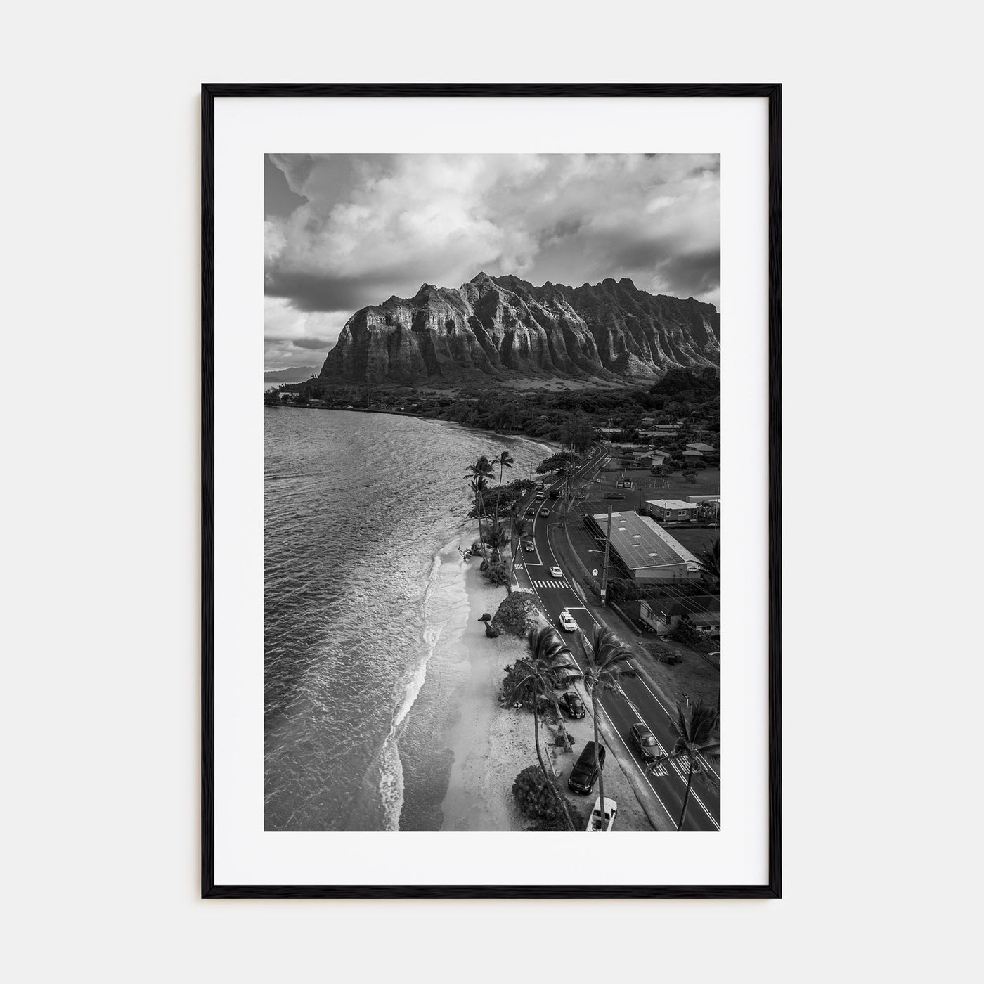 O‘ahu Photo B&W No 3 Poster