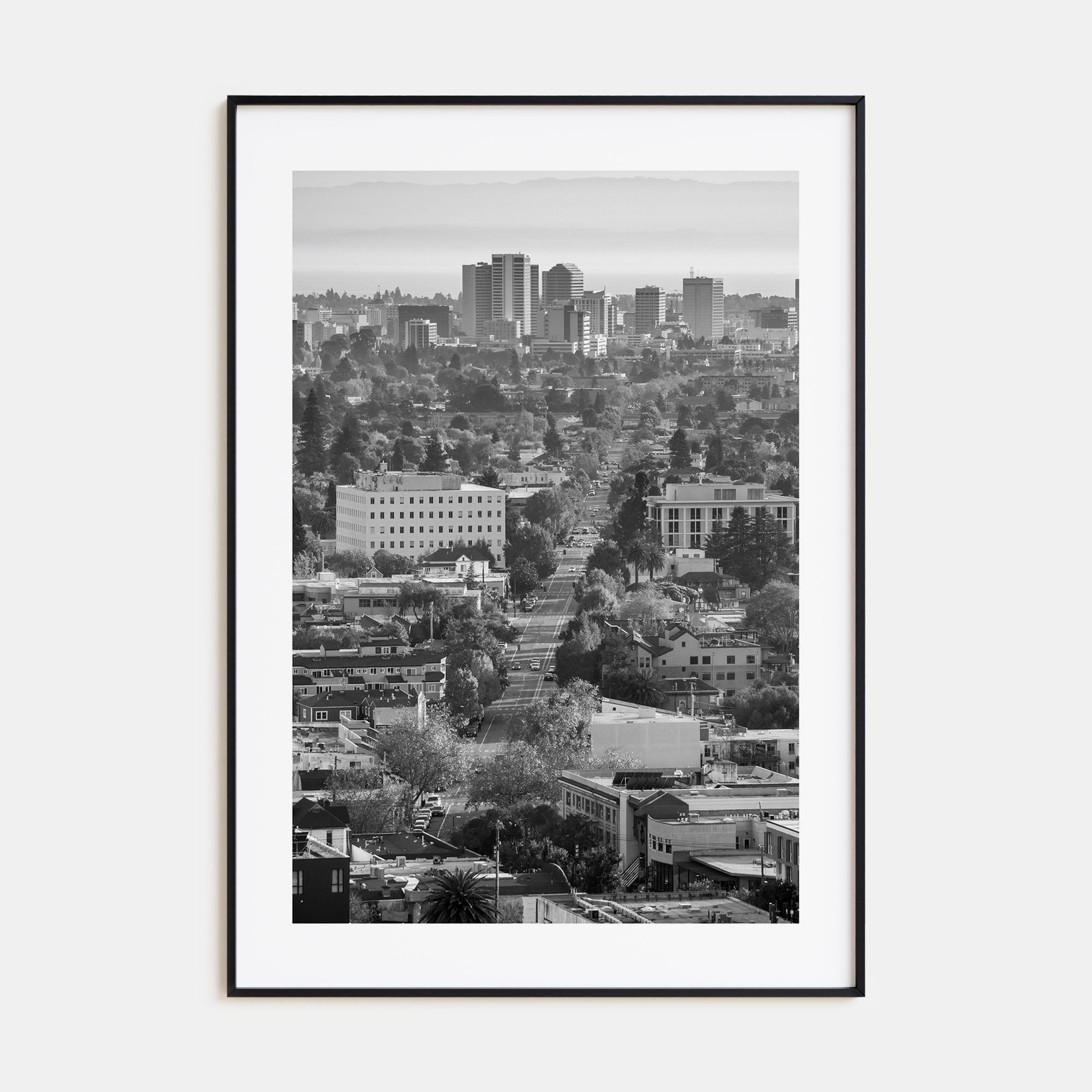 Oakland Photo B&W Poster