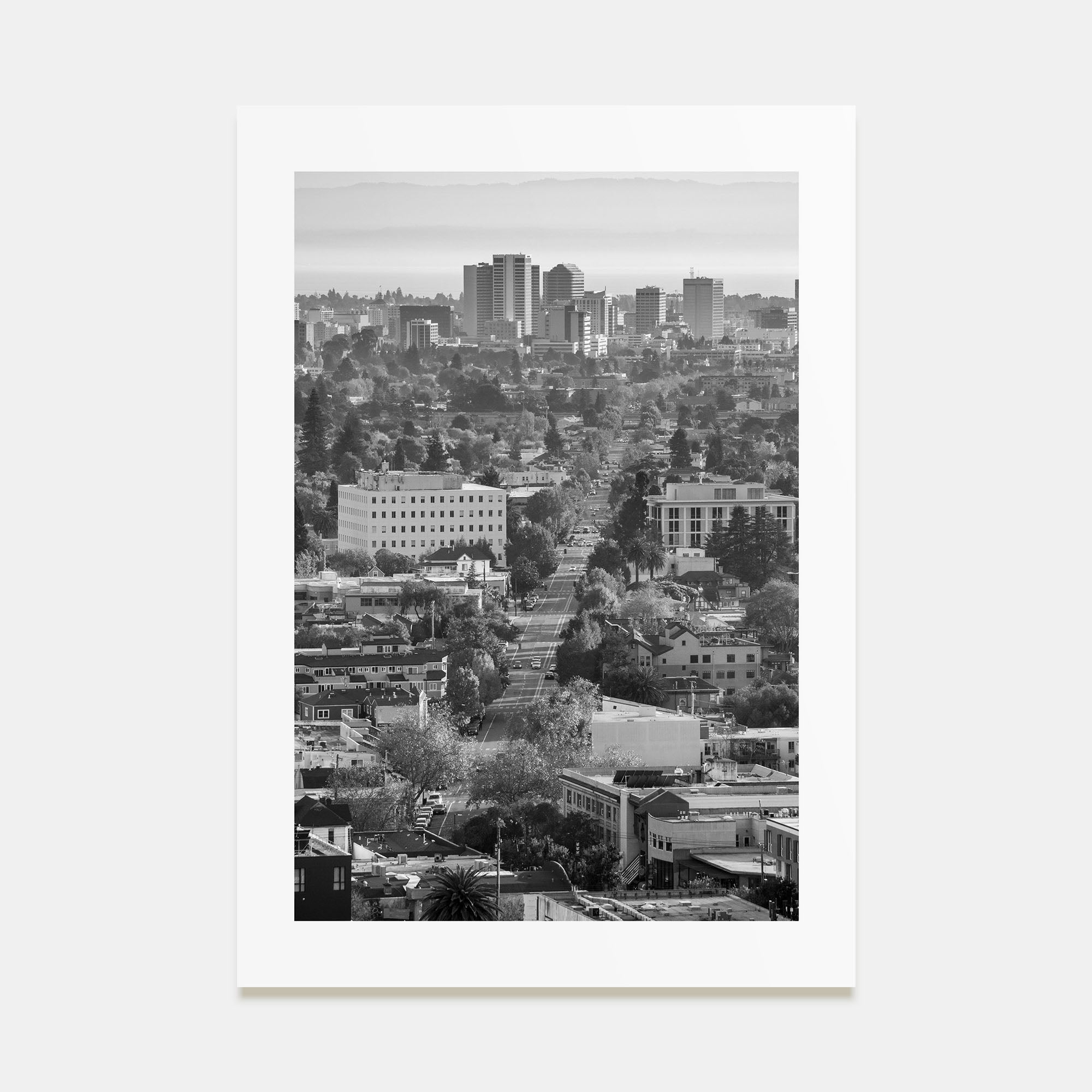 Oakland Photo B&W Poster