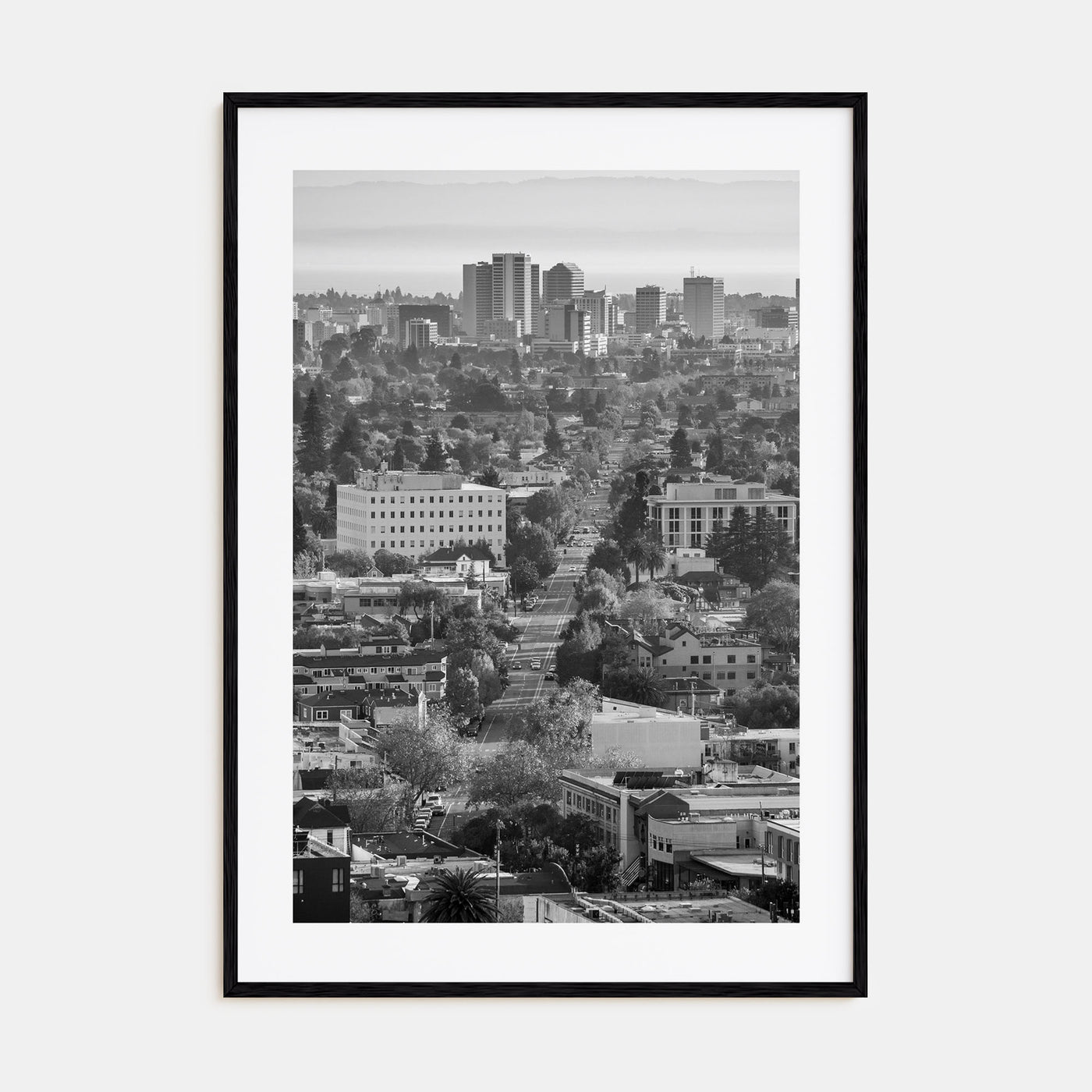 Oakland Photo B&W Poster