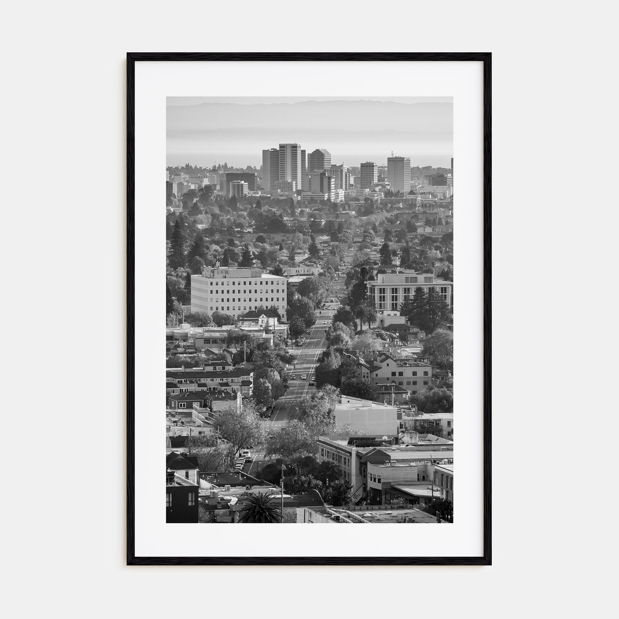 Oakland Photo B&W Poster